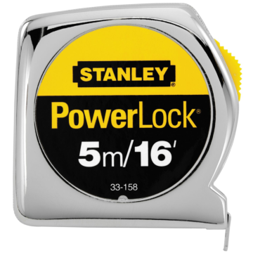 Stanley Powerlock Tape Measure - 16 ft