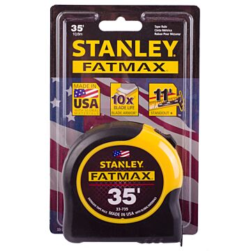 Stanley FATMAX Classic Tape Measure - 35 ft