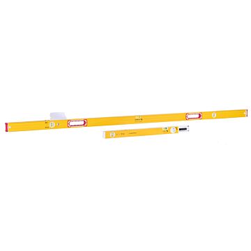 Stabila 72 in. & 24-40 in. Aluminum Jamber Box Level & Extendable Level - 2 pc Set