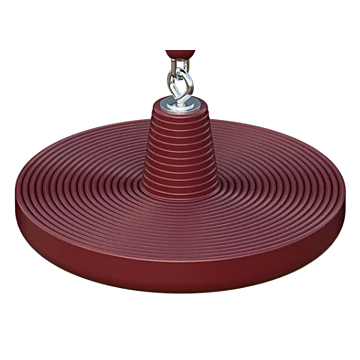 Tusk Molding Plastic Cyclone Disc Seat (Burgundy)