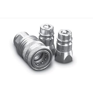 Safeway 3.66 in 1/2 in Hydraulic Quick Coupling Set