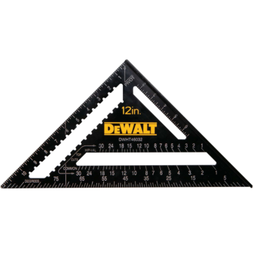 Stanley DEWALT Premium Rafter Square - 12 in.
