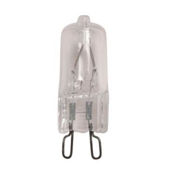 Satco 40 Watt - Halogen - T4 - Clear - 2000 Average rated hours - 500 Lumens - Double Loop base - 120 Volt