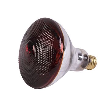 Satco 175 Watt BR38 Incandescent - Red Heat - 5000 Average rated hours - Medium base - 120 Volt