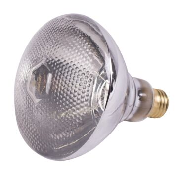 Satco 175 Watt BR38 Incandescent - Clear Heat - 5000 Average rated hours - Medium base - 120 Volt