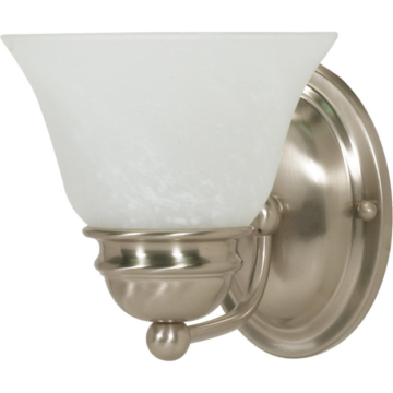 Satco Empire Vanity Light (Brushed Nickel) 7 in.
