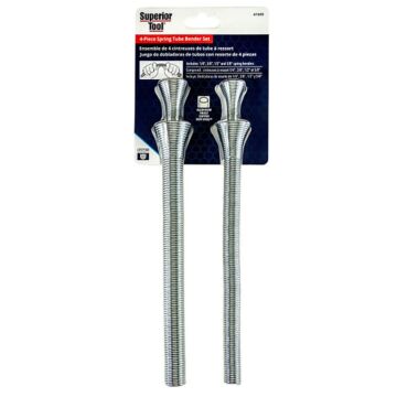 Superior Tool Tubing Bender 1/4 in.-5/8 in. (4pk)