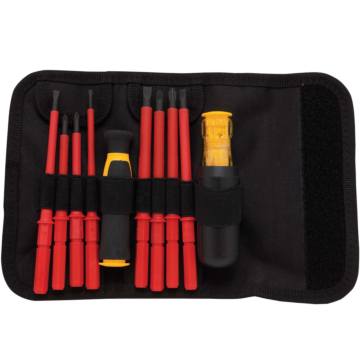 Stanley Insulated Vinyl Grip Screwdriver Set (10pc)