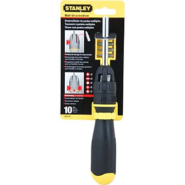 Stanley 10-in-1 Multi-Bit Ratchet Screwdriver