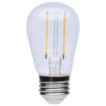 Satco 1W S14 String Light Replacement LED Bulb (4pk)