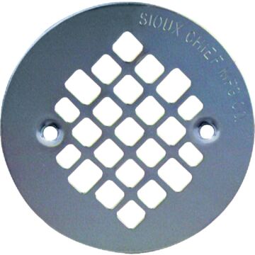 Sioux Chief SS Drain Strainer w/ Screws - 4-1/4 in.