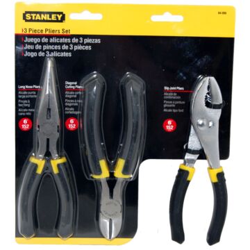Stanley Bi-Material Plier Set (3pc)