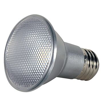 Satco 7 Watt PAR20 LED - 2700K - 40 deg. Beam Angle - Medium base - 120 Volt