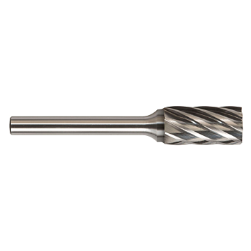 Drillco Cutting Tools SA-3NF, Solid Carbide Bur Aluminum Cut