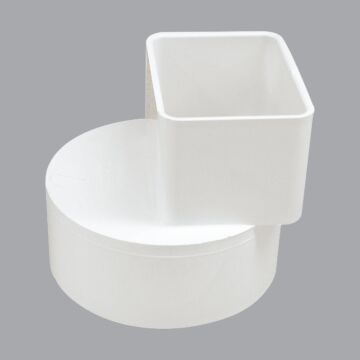 IPEX 2 In. x 3 In. x 4 In. Sewer and Drain Offset Downspout Adapter