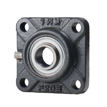 KML 4 Bolt Flange Bearing,15/16" Locking Collar, Standard Race SAF20515