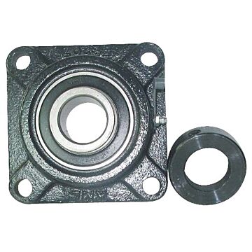 KML 4 Bolt Flange Bearing,1" Locking Collar, Standard Race SAF20516