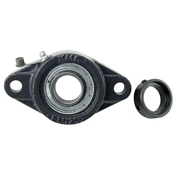 KML Standard 2 Bolt Flange  Bearing, 1" Locking Collar, Standard Race SAFT20516