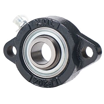 KML Compact 2 Bolt Flange  Bearing, 3/4" Locking Collar, Standard Race SALF20412