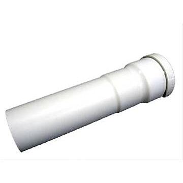 Saniflo 4 in Dia Smaller End x 5 in Dia Larger End 18 in PVC Extension Pipe