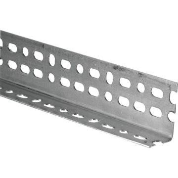 Hillman Steelworks Zinc-Plated 2-1/4 In. x 4 Ft. Offset Slotted Angle
