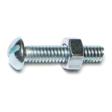 Titan™ 5/16-18 x 1/2 in. Slotted Round Head Stove Bolt, Zinc