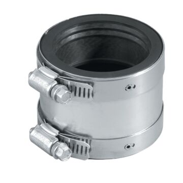 Boshart Industries 1-1/2" STANDARD NO-HUB (M.J.) COUPLING