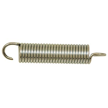 CENTURY SPRING 1/8 in 1/2 in 3.6 mm SS Extension Spring