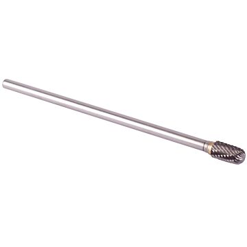 Drillco Cutting Tools SC-3L6, Solid Carbide Bur Double Cut