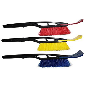 Ice Scraper w/ Brush (Assorted Color) 21 in. OAL
