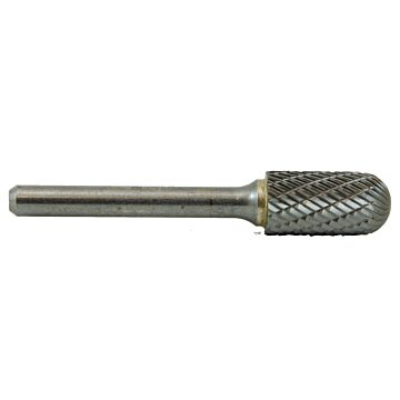 Drillco Cutting Tools SC-5, Solid Carbide Bur Double Cut