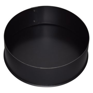Imperial 6-in, No crimp Black Stove Pipe End Cap