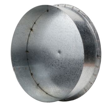 9" Stove Pipe Cap, Galvanized