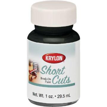 Krylon Short Cuts Hobby Paint (High Gloss - Black) 1 fl oz