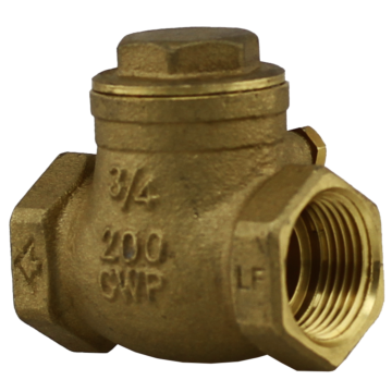 Boshart Industries NO LEAD 3/4"FPT SWING CHECK