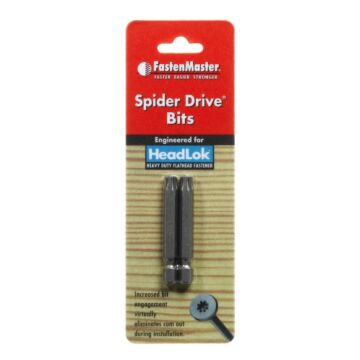 Grip-Rite® Single 2 in Spider Driver Bit