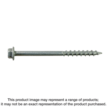 Simpson Strong-Tie Galvanized 1/4 in. Hex Strong-Drive® SD CONNECTOR Screw (100pk) #9 x 2-1/2 in.