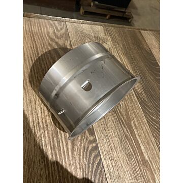 6 in 316 SS Silver Stove Pipe Draft Control