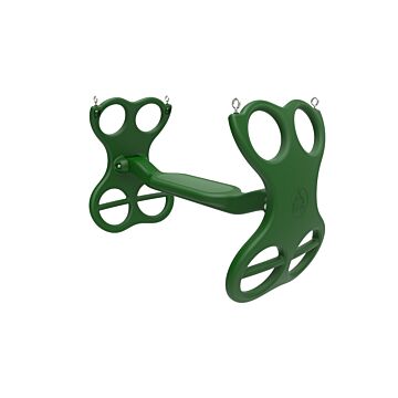 Atlas Molding Plastic Green Dual Glider Swing