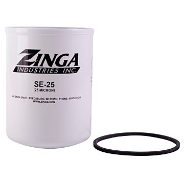 Zinga Industries, Inc 25 um 1-1/4 in Hydraulic Filter
