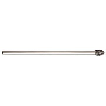 Drillco Cutting Tools SE-3L6, Solid Carbide Bur Double Cut