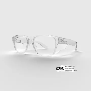 Hyspecs ICON UV400 Clear Lens (Clear Frame)