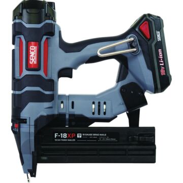 Senco Fusion F-18XP 18 Volt Lithium-Ion Brushless 18-Gauge 2-1/8 In. Cordless Brad Nailer Kit