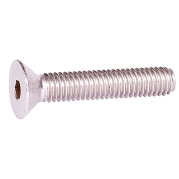 Star Stainless 3/8-16 2 in Flat Head Stainless Steel Cap Screw
