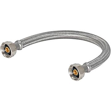 Eastman 1/2 in 20 in SS SS Faucet Connector FIP