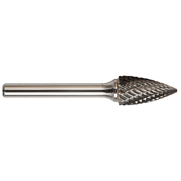 Drillco Cutting Tools SG-1, Solid Carbide Bur Double Cut