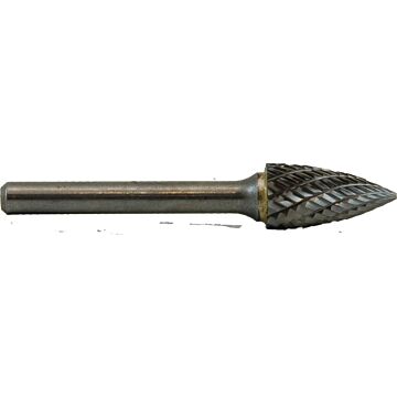 Drillco Cutting Tools SG-5, Solid Carbide Bur Double Cut