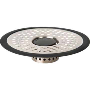 Brushed SS Shower Ultra Drain Protector