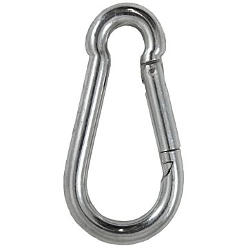 5/16 in 500 lb Bright Zinc Plated Spring Hook