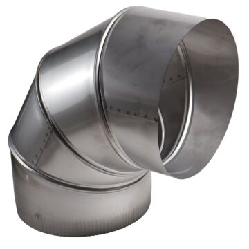 Elbow 5 in 304 Stainless Steel Stove Pipe Elbow